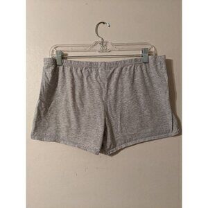 Joe Boxer Large Women's Shorts Cotton Blend Gray Elastic